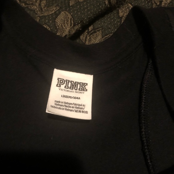 NWOT VS PINK Leopard Cheetah Graphic Campus Tank Sz L - Picture 5 of 5